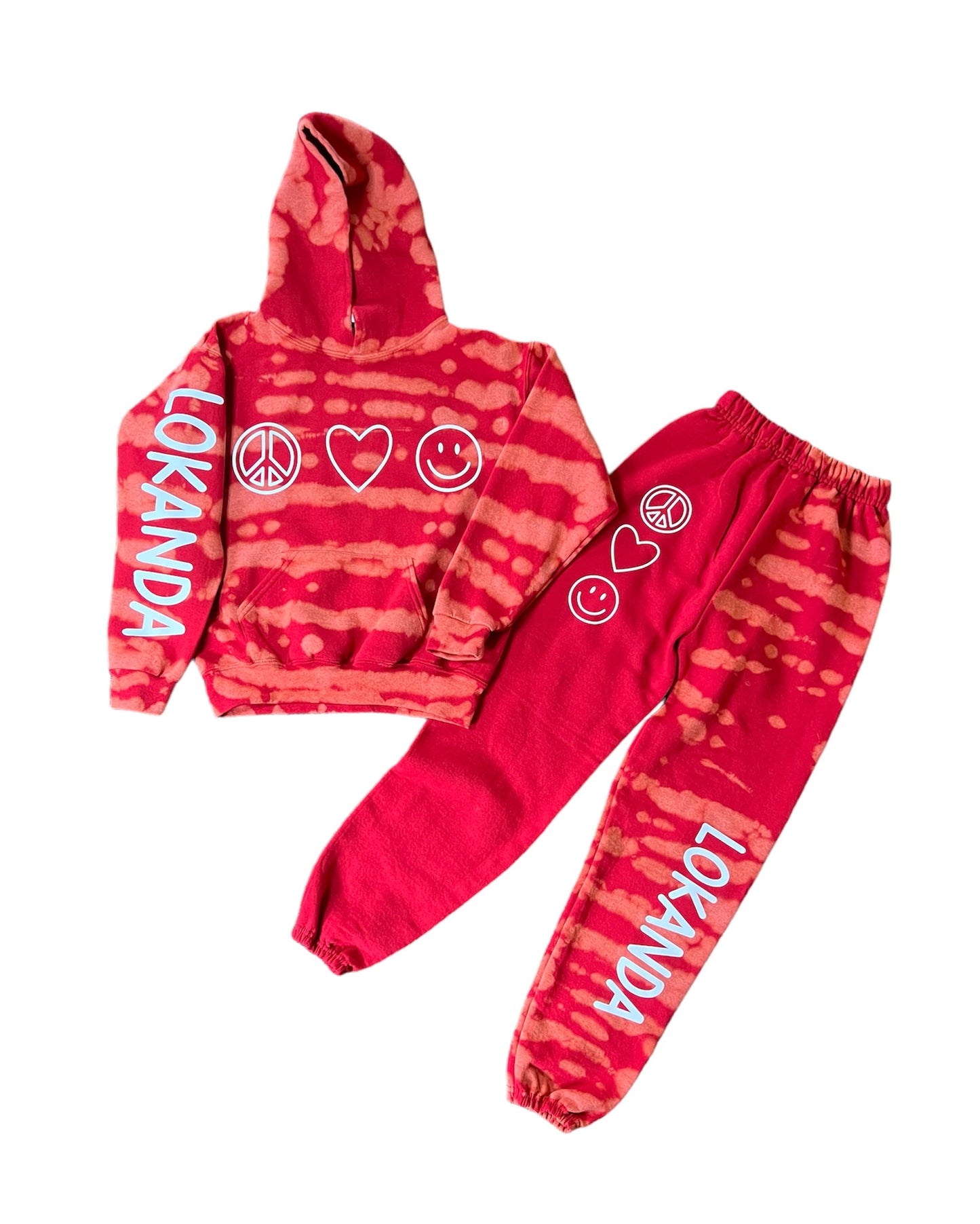 Peace Love Smile Camp Hoodie