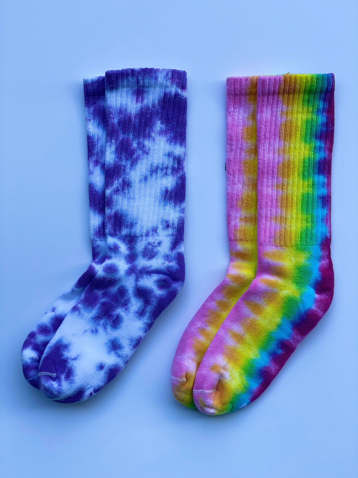 Kids Rainbow Crew Socks Set